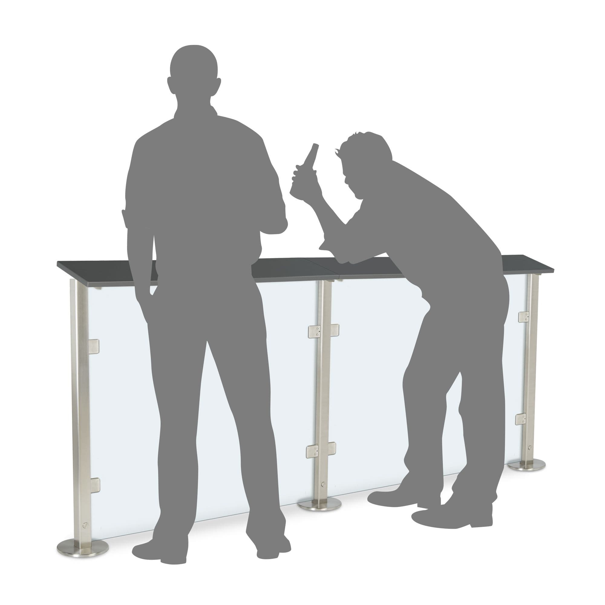 Partition Wall Table Top Illustration
