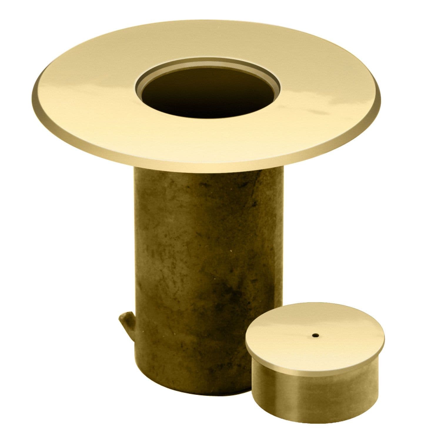 Floor Socket with Cap, 1.5” Lip