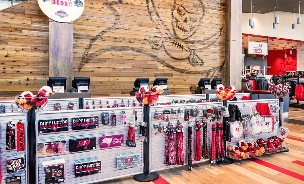 Buccaneers-Team-Store-Checkout-Queue