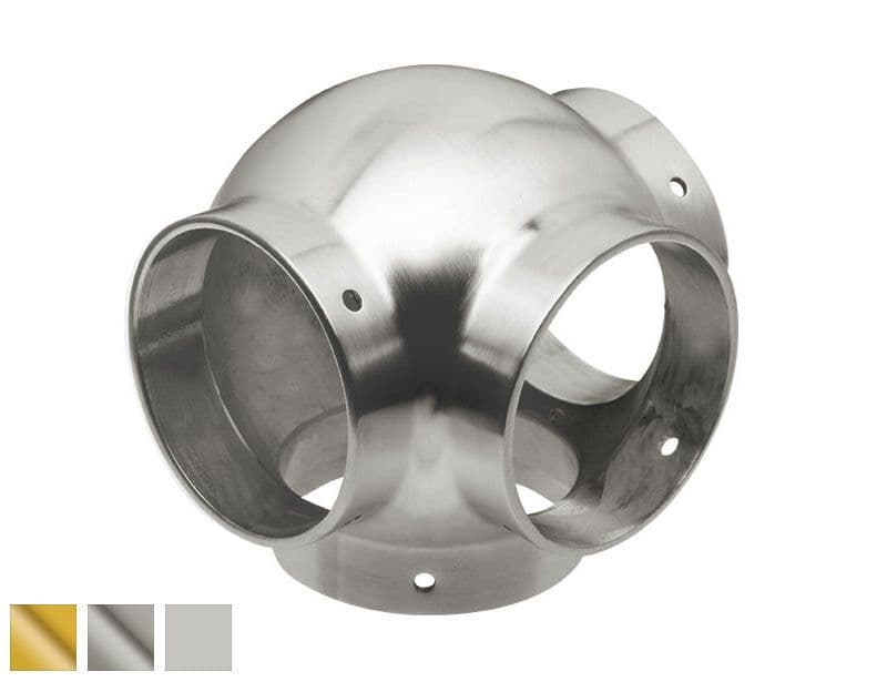 Ball Side Outlet Tee for 2-Inch OD Tubing