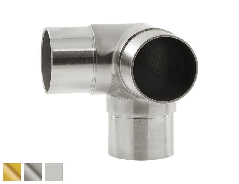 90° Flush "T" Elbow for 2-Inch OD Tubing