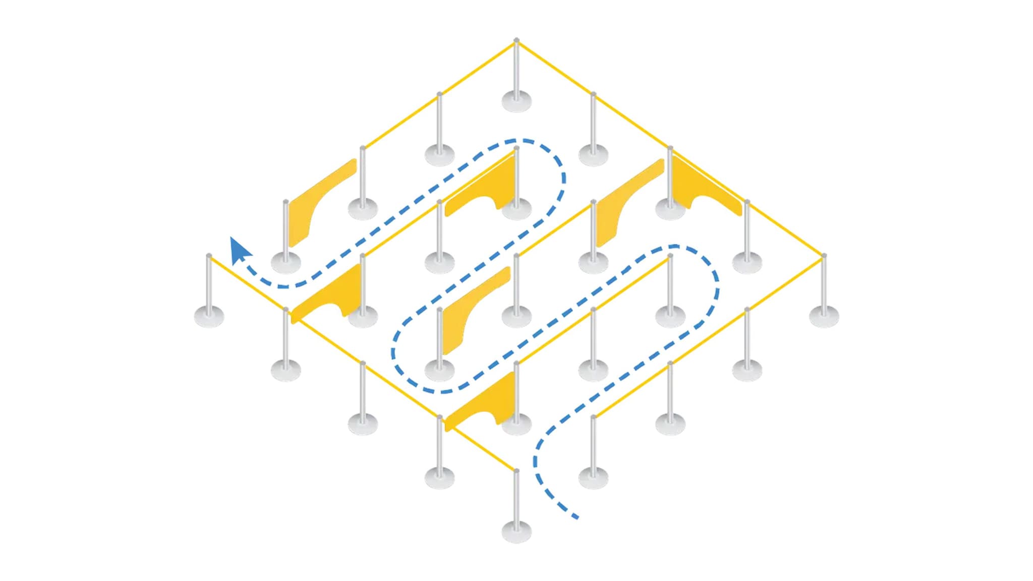 High Traffic Queue Layout