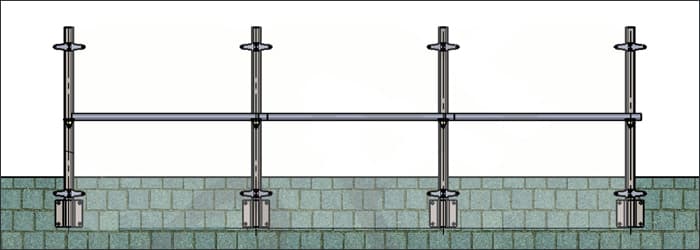 Lavi Industries Introduces Square Post Glass-Spider Railing System