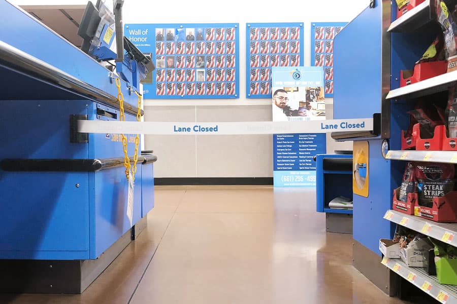 Walmart-Magnetic-Aisle-Closure