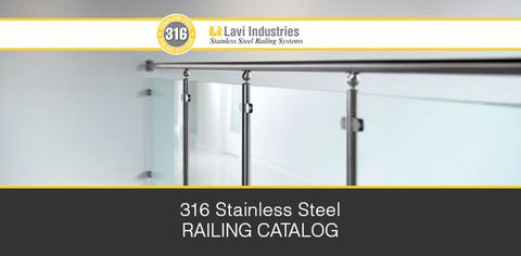 316-grade stainless steel railing systems catalog thumbnail